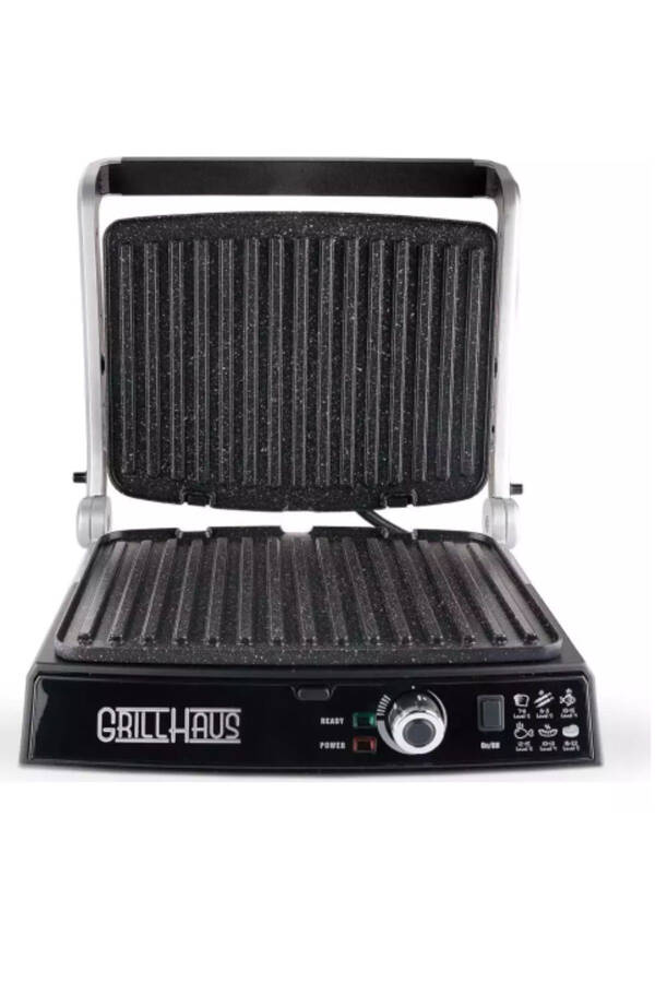 Grill Haus Toaster 2000 Vt Zanglamaydigan Po'lat Granit Panjara Mashinasi - 13