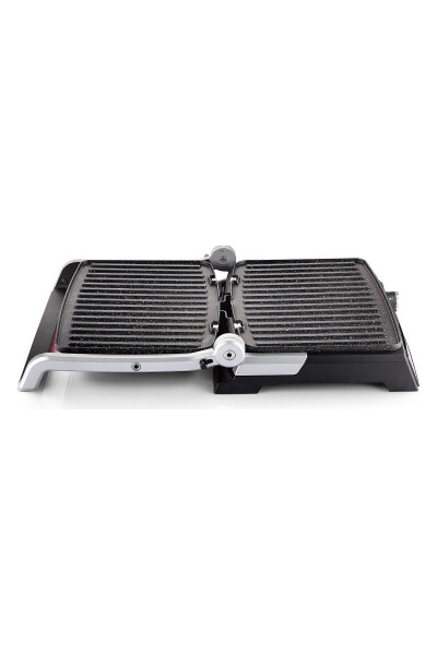 Grill Haus Tost Makinesi 2000 Watt Inox Izgara Siyah T1139 - 4