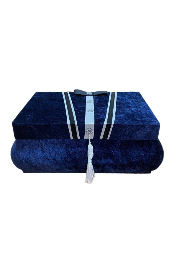 Groom Skin Care Set - Groom Engagement Dowry Chest Set Navy Blue - 3