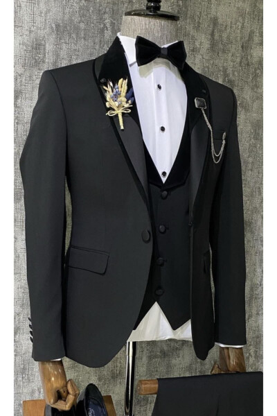 Groom Suit Tuxedo Slim Fit - 1