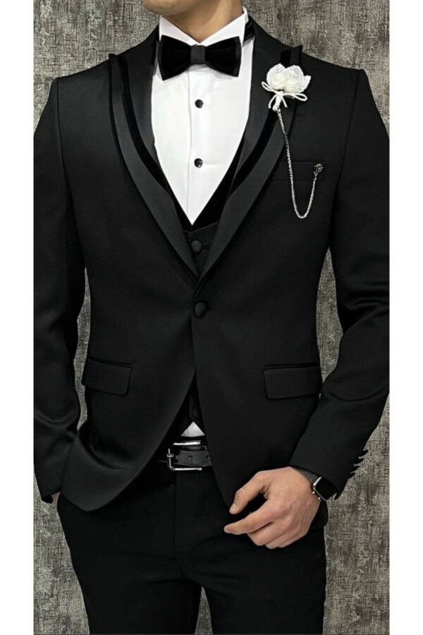 Groom Suit Tuxedo Slim Fit - 2