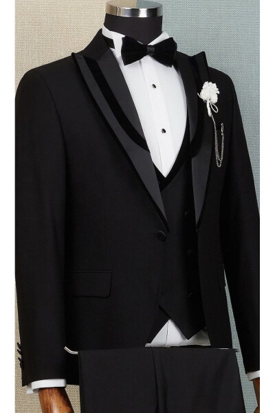 Groom Suit Tuxedo Slim Fit - 1