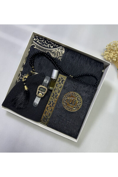 Groom's Gift Set, Wedding Gift Set, Groom Set, Prayer Rug, Dowry Prayer Rug Set - 3