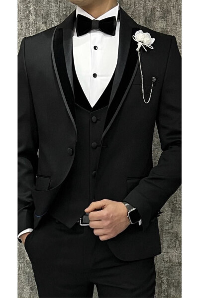 Groom's Suit Large Size Tuxedo - 1