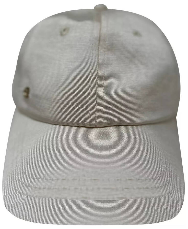 Grosgrain Baseball Cap Ivory - 2