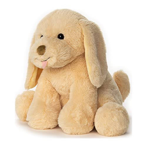 GUND Baby My Pet Puddles Animatsionli plyush, Premium to'ldirilgan hayvon havlaydigan plyush itcha bolasi 1 yosh va undan katta bolalar uchun, sariq, 12” - 3