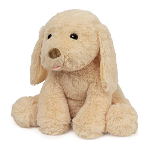 GUND Baby My Pet Puddles Animatsionli plyush, Premium to'ldirilgan hayvon havlaydigan plyush itcha bolasi 1 yosh va undan katta bolalar uchun, sariq, 12” - 5