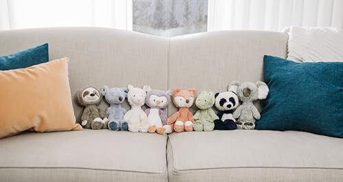 GUND Bebek Diş Çıkarma Koala Peluş Dolgulu Oyuncak 12 inç, Gri - 4