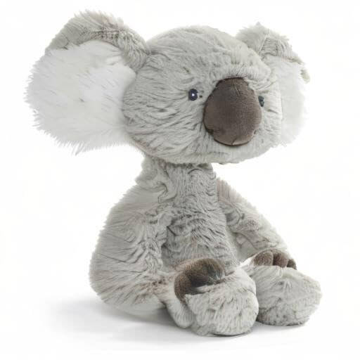 GUND Bebek Diş Çıkarma Koala Peluş Dolgulu Oyuncak 12 inç, Gri - 6