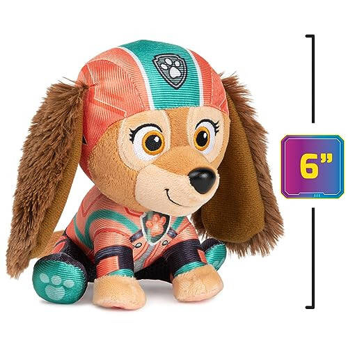 GUND PAW Patrol: Cesur Filmin Cesur Oyuncak Ayısı, Resmi Lisanslı Peluş Oyuncak, 1 Yaş ve Üzeri İçin, 6 inç - 2