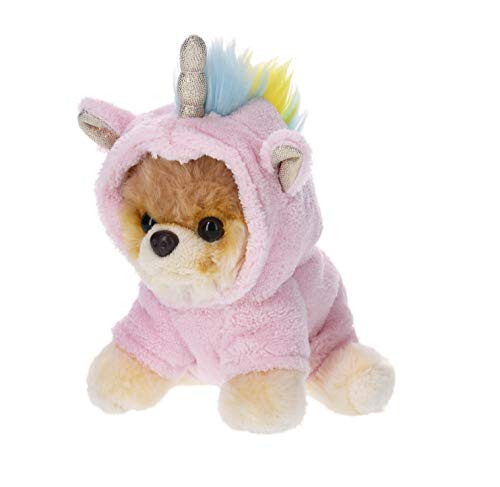 GUND World's Cutest Dog Boo Itty Bitty Boo Unicorn Stuffed Animal Plush, 5