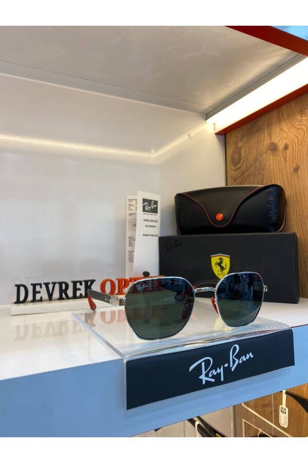 GÜNEŞ GÖZLÜĞÜ RAYBAN FERRARI RB3794M F0317154 - 1