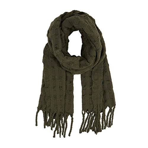 Hadley Wren womens Hailey Scarf, Ultra-soft Textured Winter/Fall Wrap - 1