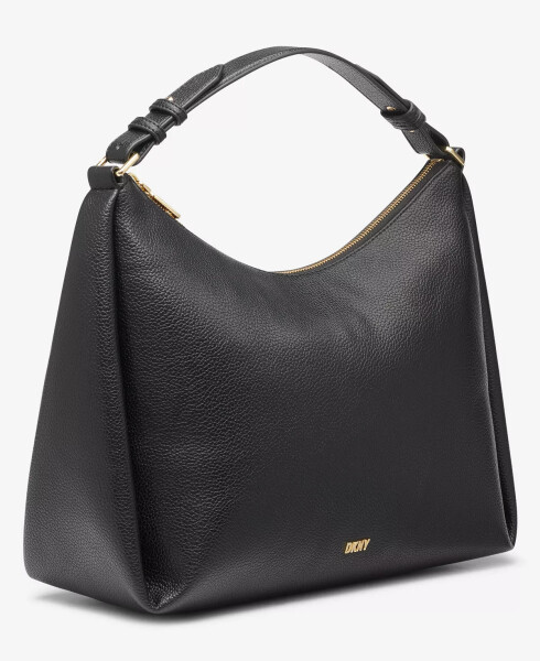 Hailey Convertible Hobo Bag Blk/gold - 3