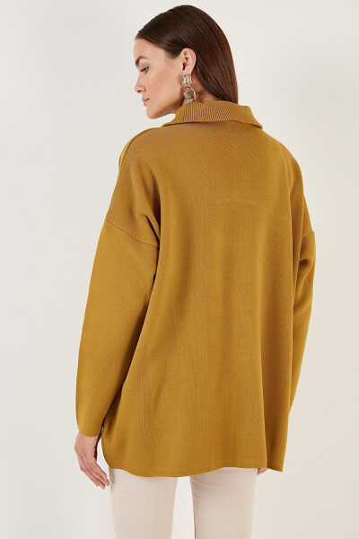 Half Zip Oversized Knit Sweater 4616079 - 10