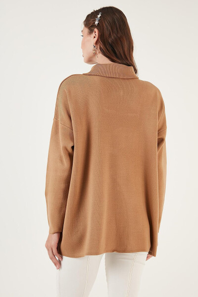 Half Zip Oversized Knit Sweater 4616079 - 10