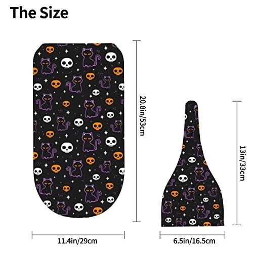 Halloween Bat Cat Baby Stuff Swaddle Blankets Baby Wrap Baby Newborn Receiving Blanket Soft Sleep Sacks Stretchy with Hat Set Gift for Infant Boy Girl Baby Shower Swaddle me 0-3 Month （1-9） - 46