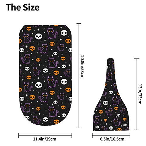 Halloween Bat Cat Baby Stuff Swaddle Blankets Baby Wrap Baby Newborn Receiving Blanket Soft Sleep Sacks Stretchy with Hat Set Gift for Infant Boy Girl Baby Shower Swaddle me 0-3 Month （1-9） - 25