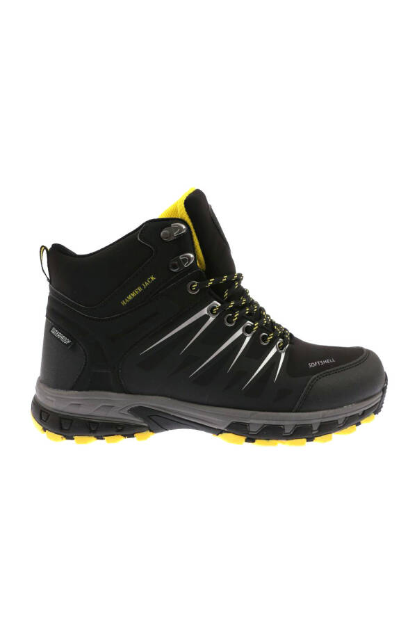 Hammer Jack 102-19900-M Men's Boots BLACK YELLOW - 2