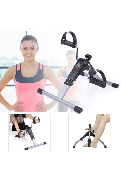 Hand and Foot Exercise Pedal Band Bike Home Office Treadmill Portable Sports Equipment - 1