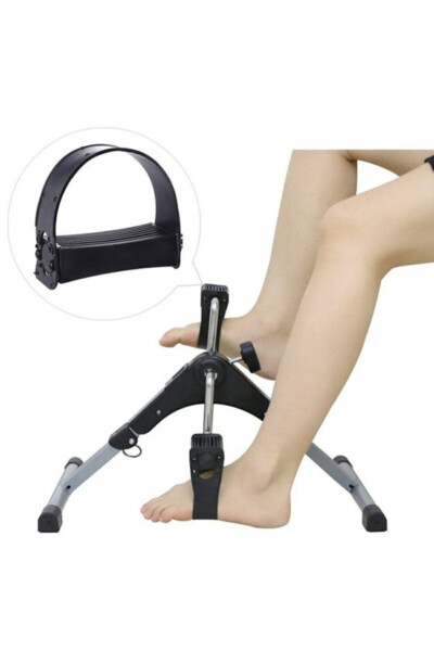 Hand Foot Mini Foldable Digital Display Exercise Bike - 7