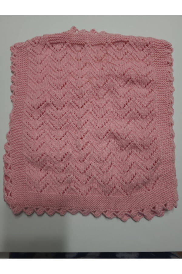 Hand knitted baby vest - 2