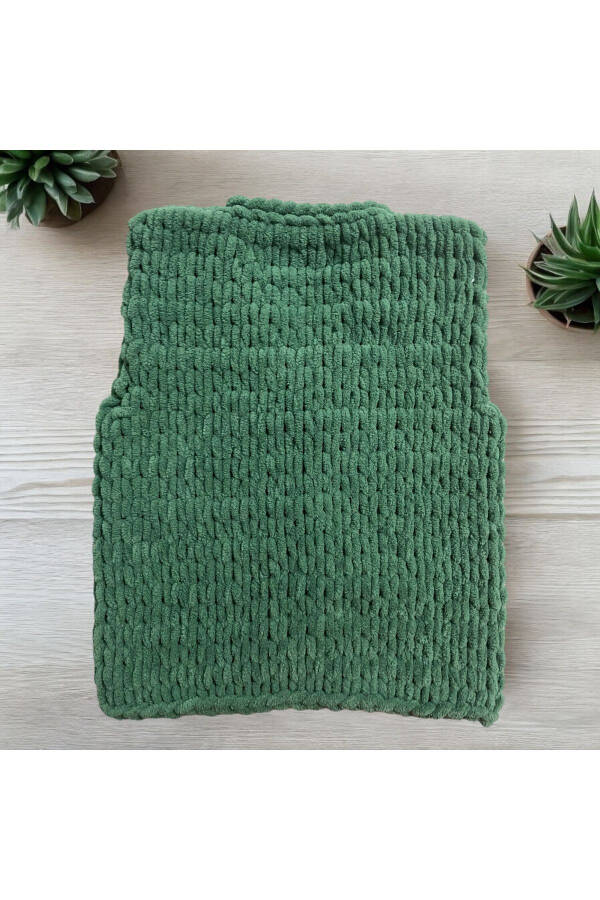 Handmade Baby Cardigan - Green 