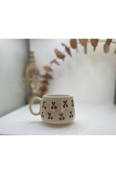 Handmade Cherry Mug Gift - 1