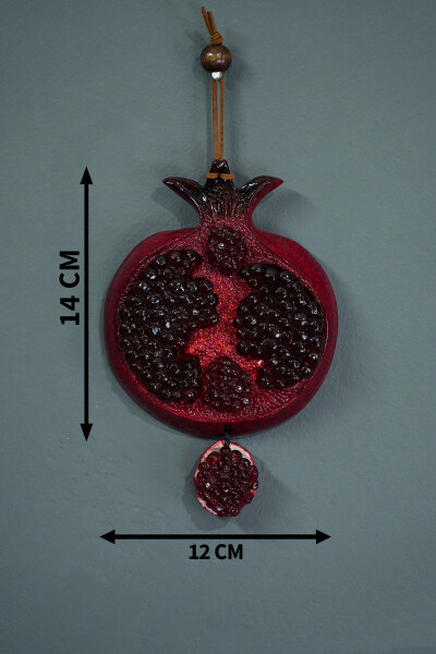 Handmade Pomegranate Wall Decoration Pomegranate Ornament Meaningful Home Gift Decorative Wall Accessory - 3