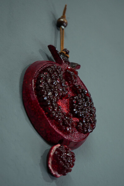 Handmade Pomegranate Wall Decoration Pomegranate Ornament Meaningful Home Gift Decorative Wall Accessory - 6