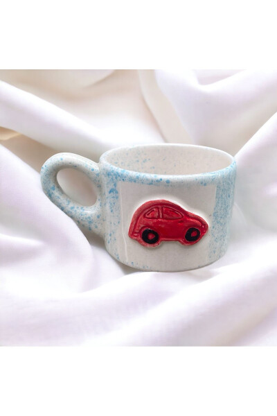 Handmade Tosbaa Ceramic Tea Coffee Cup Turkish Coffee Cup Mug Gift - 3