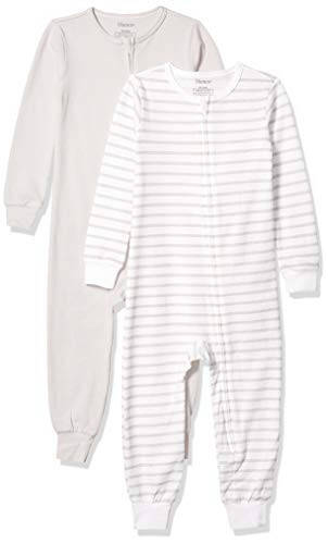 Hanes Baby-Boys Ultimate Baby Zippin 2 Pack Sleep And Play Suits - 3