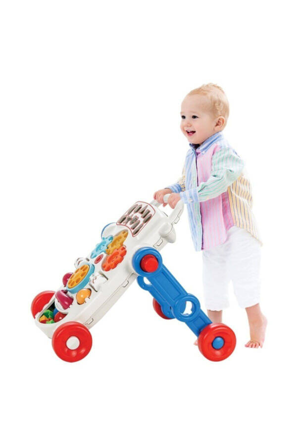 Happy First Steps Walker Baby Walker Blue - 2