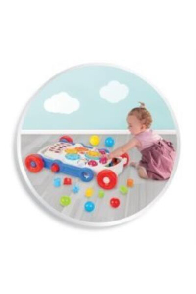 Happy First Steps Walker Baby Walker Blue - 5