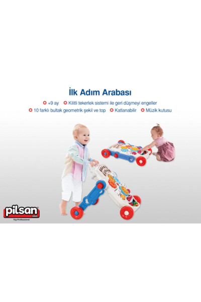 Happy İlk Adım Arabası Pembe Pls07539 P - 2