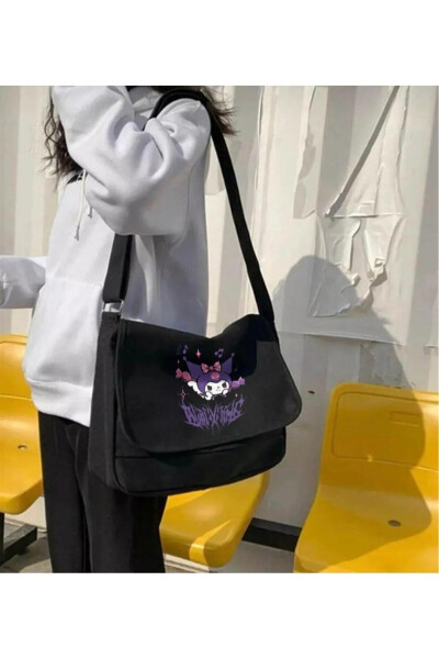 Harajuku Anime Kuromi Messenger Bag - 1