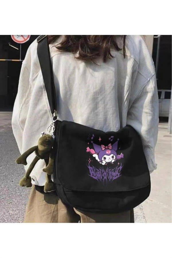 Harajuku Anime Kuromi Postacı Çantası - 3