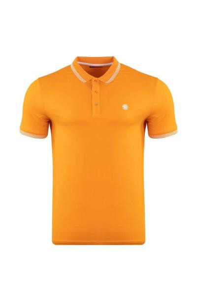 Hardal Renkli Polo Tişört - 7