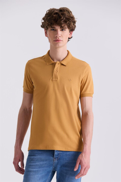 Hardal Slim Fit Polo Yaka T-Shirt - 1