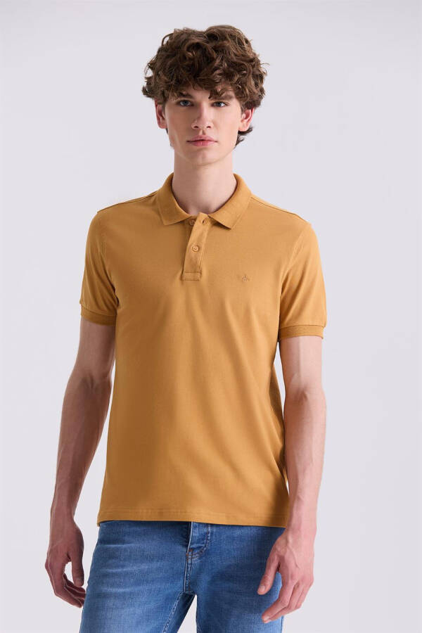 Hardal Slim Fit Polo Yaka T-Shirt - 1