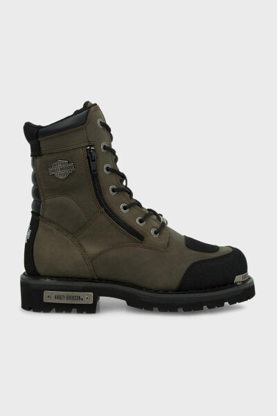 Harley Davidson 025M0552 Riddick Men's Boots OLIVE - 1