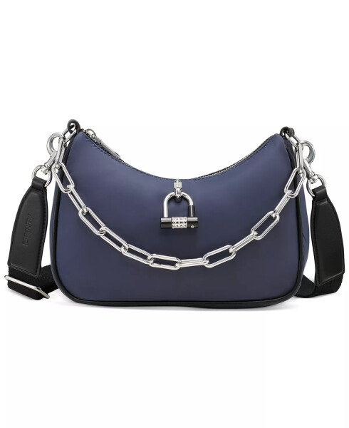 Harper Small Chain Crossbody Dark Denim - 1