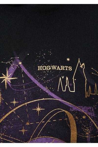 Harry Potter Baskılı Siyah Sweatshirt 1S10023-900 - 12