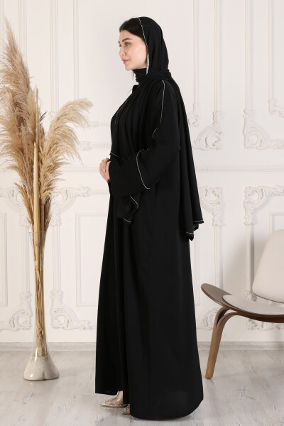 Has Abaya Sifatli Abaya Tashqi Kiyim Asl Dubay Ipak Matolari Zamonaviy Abaya Kiyim - 2