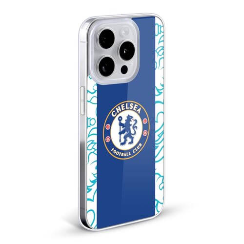 Head Case Designs Officially Licensed Chelsea Football Club Home 2022/23 Kit Soft Gel Case Compatible with Apple iPhone 12 / iPhone 12 Pro - 1