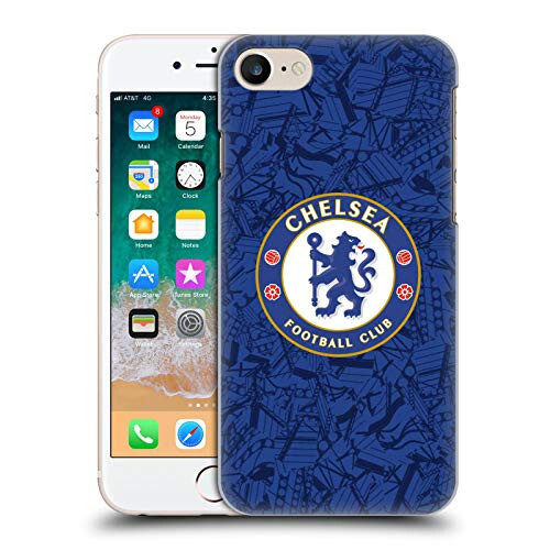 Head Case Designs Resmi Lisanslı Chelsea Futbol Kulübü Ev 2019/20 Forması Sert Kapak Kılıf Apple iPhone 7/8 / SE 2020 & 2022 ile Uyumlu - 1