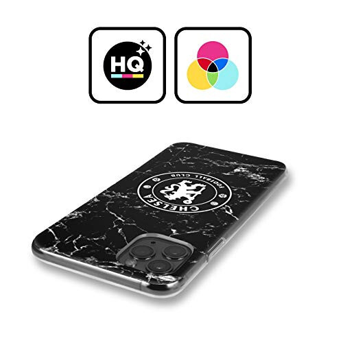 Head Case Designs Resmi Lisanslı Chelsea Futbol Kulübü Siyah Mermer Arması Yumuşak Jel Kılıf Apple iPhone 11 Pro Max ile Uyumlu - 8