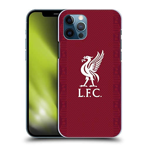 Head Case Designs Resmi Lisanslı Liverpool Futbol Kulübü Ev 2022/23 Formu Sert Arka Kılıf Apple iPhone 12 / iPhone 12 Pro ile Uyumlu - 1