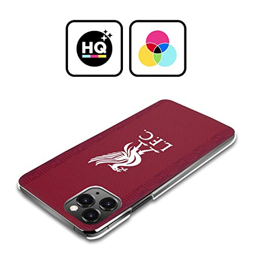 Head Case Designs Resmi Lisanslı Liverpool Futbol Kulübü Ev 2022/23 Formu Sert Arka Kılıf Apple iPhone 12 / iPhone 12 Pro ile Uyumlu - 7