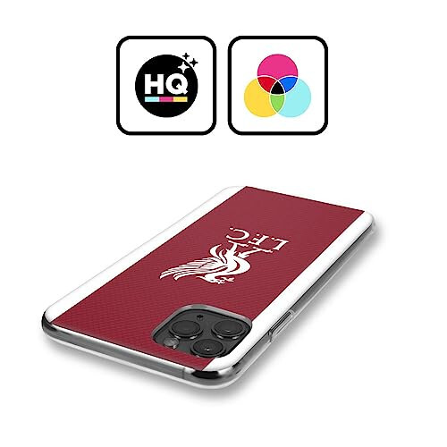 Head Case Designs Resmi Lisanslı Liverpool Futbol Kulübü Ev Forma 2023/24 Yumuşak Jel Kılıf Apple iPhone X/iPhone Xs ile Uyumlu - 7